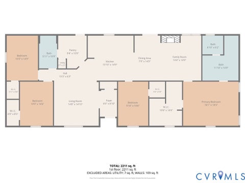 Tiny photo for 212 Briar Circle, Bumpass, VA 23024 (MLS # 2624421)