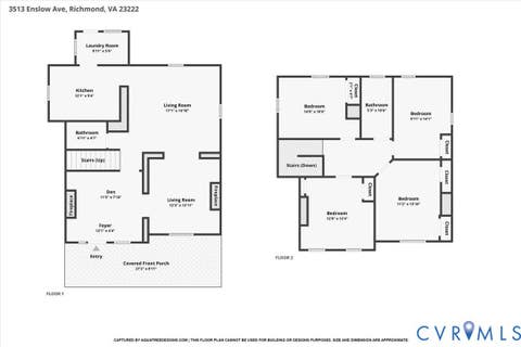 Tiny photo for 3513 Enslow Avenue, Richmond, VA 23222 (MLS # 2621820)