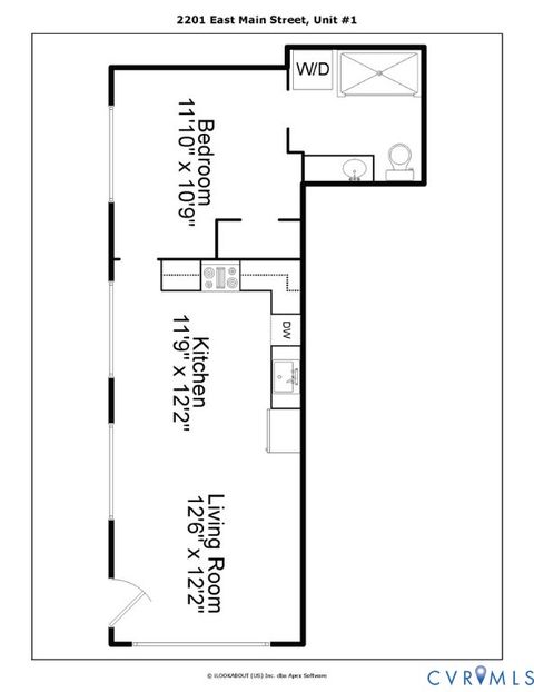 Tiny photo for 2201 E Main Street #1, Richmond, VA 23223 (MLS # 2521351)