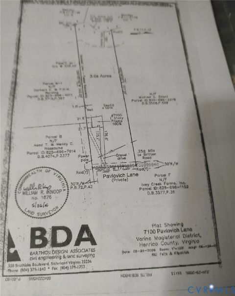 Tiny photo for 7130 Pavlovich Lane, Henrico, VA 23231 (MLS # 2610105)