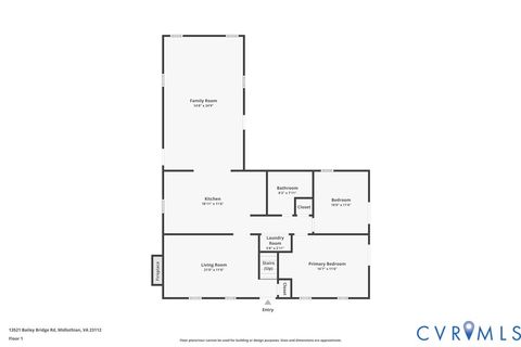 Tiny photo for 13521 Bailey Bridge Road, Midlothian, VA 23112 (MLS # 2617719)