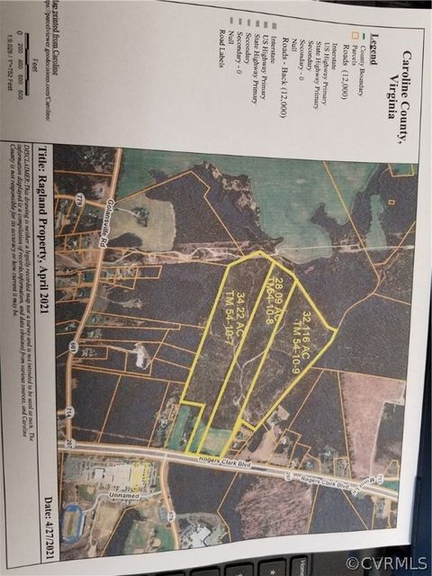 00 Rogers Clark Blvd. Milford VA 22514