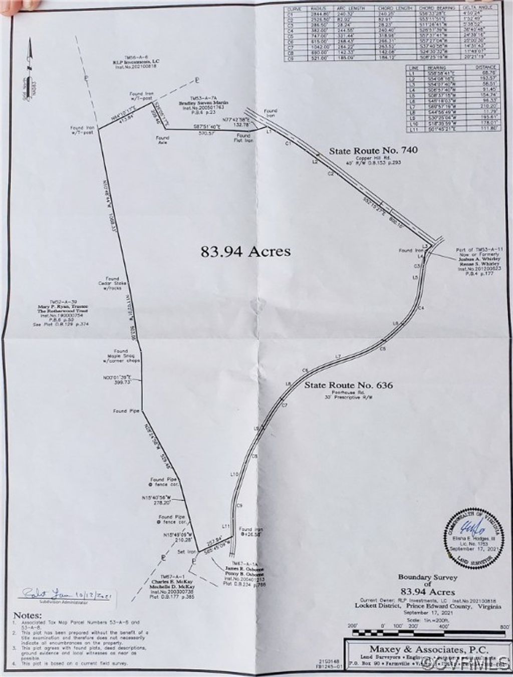Photo for 000 Poorhouse Rd & Copper Hill Rd, Rice, VA 23966 (MLS # 2329396)