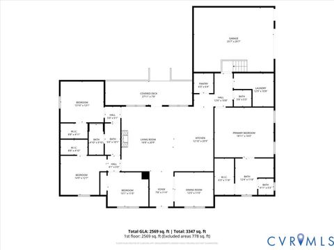 Tiny photo for 3167 Pineview Drive, Powhatan, VA 23139 (MLS # 2604038)