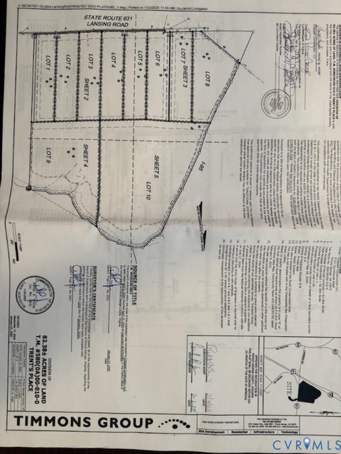 Tiny photo for TBD Lansing, South Prince George, VA 23805 (MLS # 2625506)