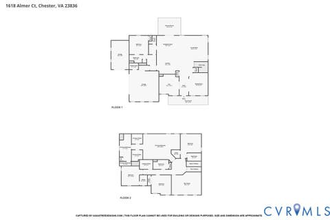 Tiny photo for 1618 Almer Court, Chester, VA 23836 (MLS # 2621452)