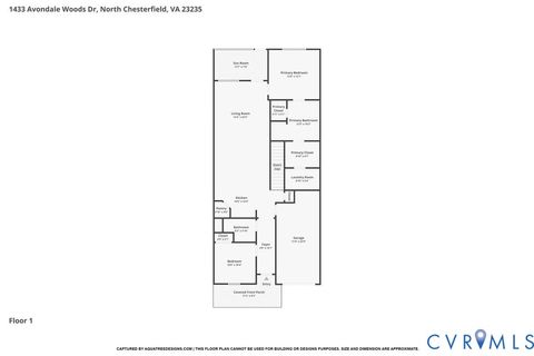 Tiny photo for 1433 Avondale Woods Drive, Chesterfield, VA 23235 (MLS # 2608748)