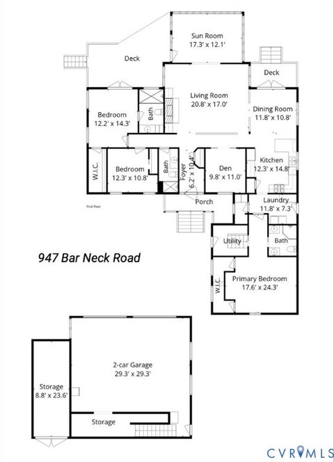 Tiny photo for 947 Bar Neck Road, Port Haywood, VA 23138 (MLS # 2614124)