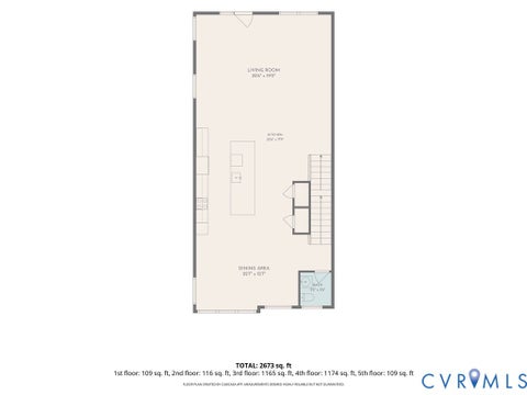 Tiny photo for 2 Flatwater Row #B, Henrico, VA 23231 (MLS # 2625752)