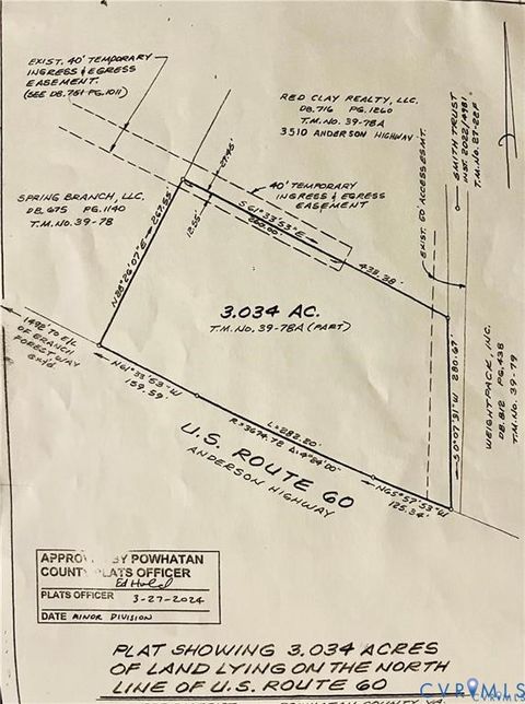 Photo of 3510 Anderson Highway, Powhatan, VA 23139 (MLS # 2527719)