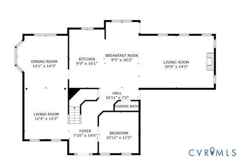 Tiny photo for 8206 Seaview Drive, Chesterfield, VA 23838 (MLS # 2628288)