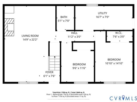 Tiny photo for 13203 Delaney Road, Woodbridge, VA 22193 (MLS # 2605350)