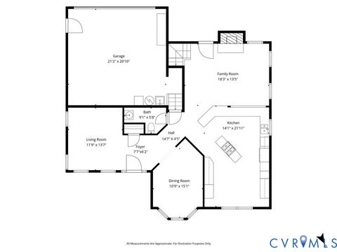 Tiny photo for 11105 Glen Hollow Court, Henrico, VA 23223 (MLS # 2533181)