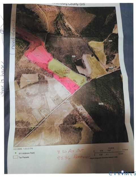 Tiny photo for 000 Wightman Road, Chase City, VA 23924 (MLS # 2524092)