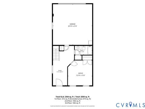 Tiny photo for 6832 Leire Lane, Chesterfield, VA 23832 (MLS # 2614967)