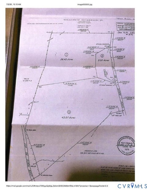 Tiny photo for 00 Mulberry Hill Road, Randolph, VA 23962 (MLS # 2618095)