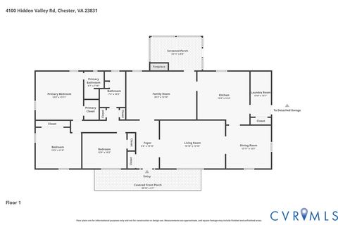 Tiny photo for 4100 Hidden Valley Road, Chester, VA 23831 (MLS # 2610887)