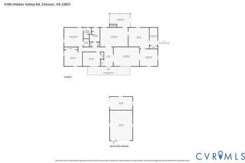 Tiny photo for 4100 Hidden Valley Road, Chester, VA 23831 (MLS # 2610887)