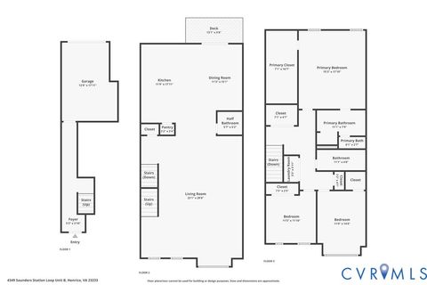 Tiny photo for 4349 Saunders Station Loop #B, Richmond, VA 23233 (MLS # 2613870)