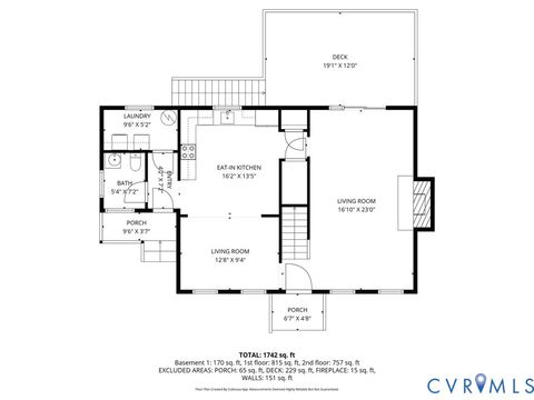 Tiny photo for 1249 Cardwell Road, Goochland, VA 23039 (MLS # 2604615)