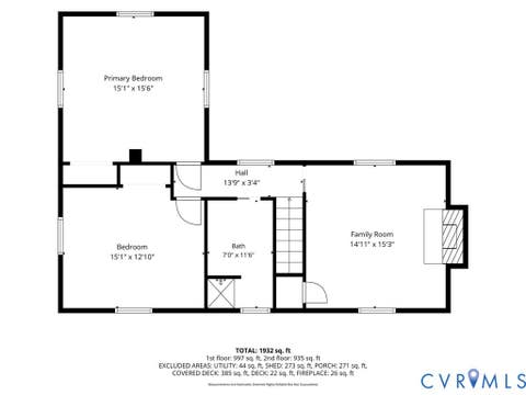 Tiny photo for 26081 Mason Road, Jarratt, VA 23867 (MLS # 2621227)