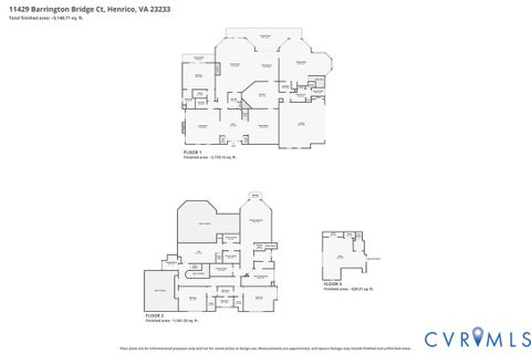 Tiny photo for 11429 Barrington Bridge Court, Henrico, VA 23233 (MLS # 2629043)