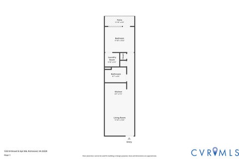 Tiny photo for 1333 W Broad Street #U506, Richmond, VA 23220 (MLS # 2624178)