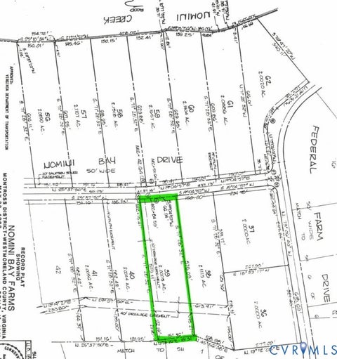 Tiny photo for Lot 39 Nomini Bay Drive, Montross, VA 22520 (MLS # 2623722)