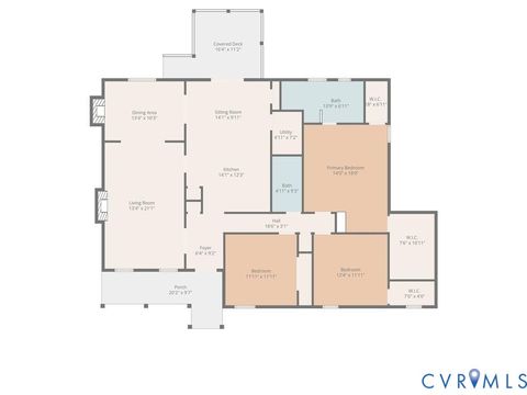 Tiny photo for 2092 Leigh Mountain Road, Green Bay, VA 23942 (MLS # 2607804)