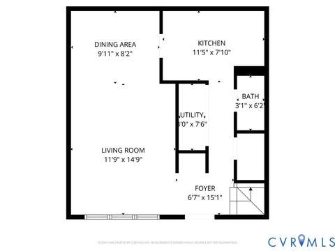 Tiny photo for 1533 Harpers Ferry Court #152, Henrico, VA 23228 (MLS # 2610884)