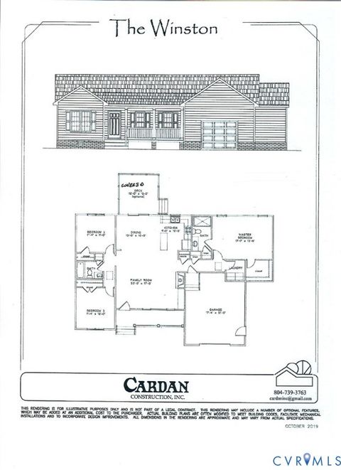 Tiny photo for 6218 HOWELL Drive, North Chesterfield, VA 23234 (MLS # 2527997)