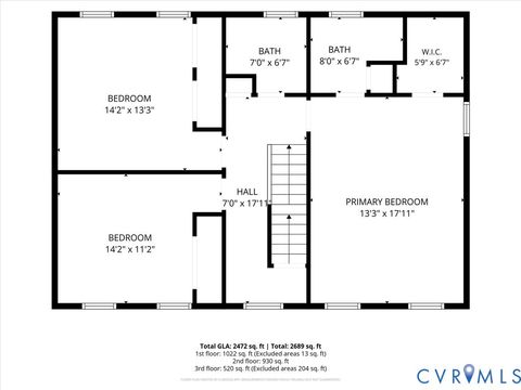Tiny photo for 720 Dove Path Lane, Chester, VA 23834 (MLS # 2618580)