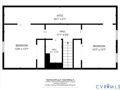 Tiny photo for 720 Dove Path Lane, Chester, VA 23834 (MLS # 2618580)