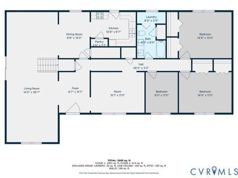 Tiny photo for 4560 E Williamsburg Road, Sandston, VA 23150 (MLS # 2620462)
