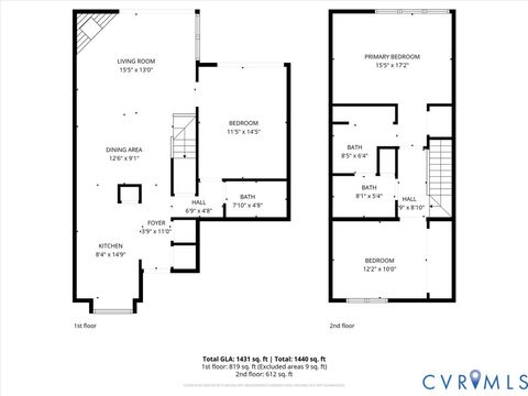 Tiny photo for 2828 Woodbridge Crossing Court, Midlothian, VA 23112 (MLS # 2608557)