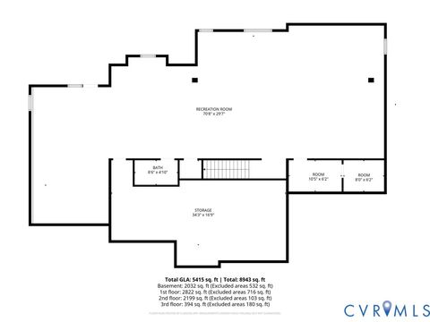 Tiny photo for 11811 Thomas Mill Drive, Henrico, VA 23059 (MLS # 2614950)