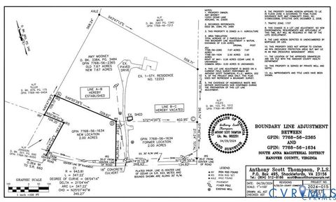 Tiny photo for 12257 Cedar Lane, Hanover, VA 23005 (MLS # 2527901)