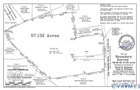 Tiny photo for 25805 N James Madison Highway, New Canton, VA 23123 (MLS # 2604452)