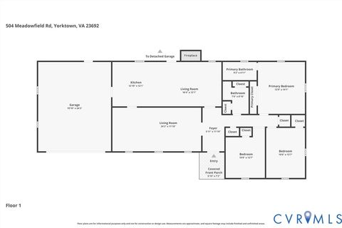 Tiny photo for 504 Meadowfield Road, Yorktown, VA 23692 (MLS # 2605248)