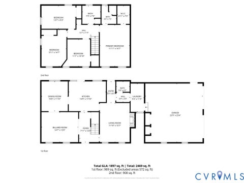 Tiny photo for 3100 Three Bridge Road, Powhatan, VA 23139 (MLS # 2624281)