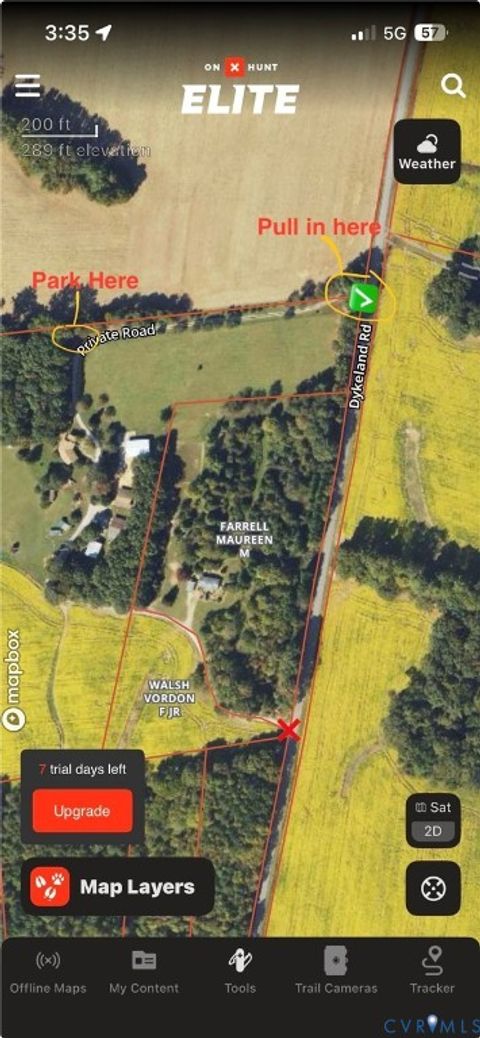 Tiny photo for 0 Dykeland, Amelia Courthouse, VA 23002 (MLS # 2530079)