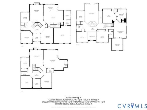 Tiny photo for 14407 Savage View Court, Midlothian, VA 23112 (MLS # 2527749)