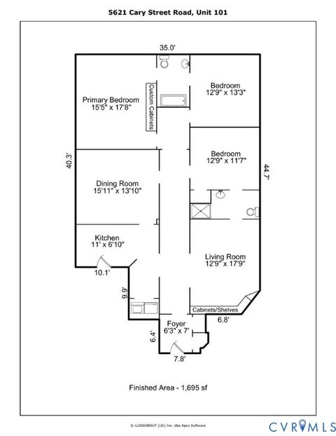 Tiny photo for 5621 Cary Street Road #U101, Richmond, VA 23226 (MLS # 2603286)
