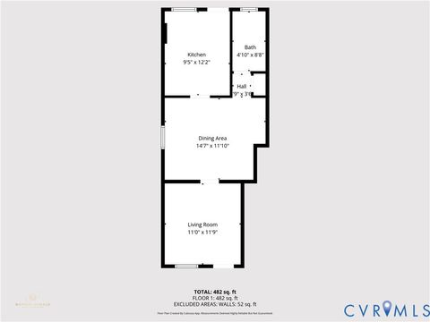 Tiny photo for 1209 Wallace Street, Richmond, VA 23220 (MLS # 2530376)