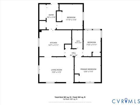 Tiny photo for 1820 Dupuy Road, Petersburg, VA 23803 (MLS # 2618403)