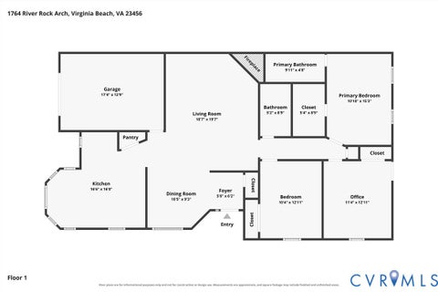 Tiny photo for 1764 River Rock Arch, Virginia Beach, VA 23456 (MLS # 2622523)