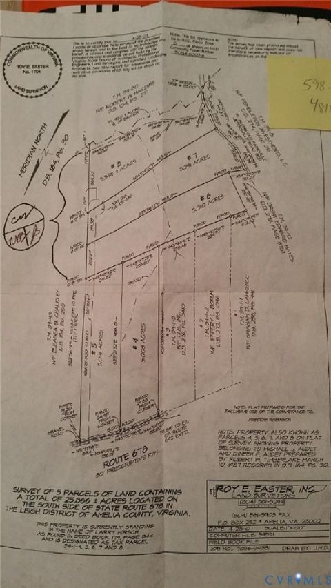 Tiny photo for 21725 Cherry Row Lane, Jetersville, VA 23083 (MLS # 2609226)