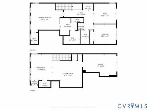 Tiny photo for 17 Flatwater Row #A, Henrico, VA 23231 (MLS # 2618433)