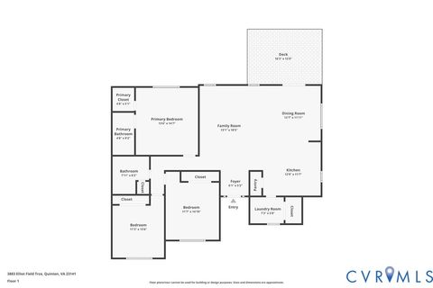 Tiny photo for 3883 Elliott Field Trace, Quinton, VA 23141 (MLS # 2601894)