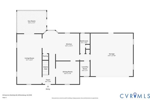 Tiny photo for 82 Governor Berkeley Road, Williamsburg, VA 23185 (MLS # 2532247)